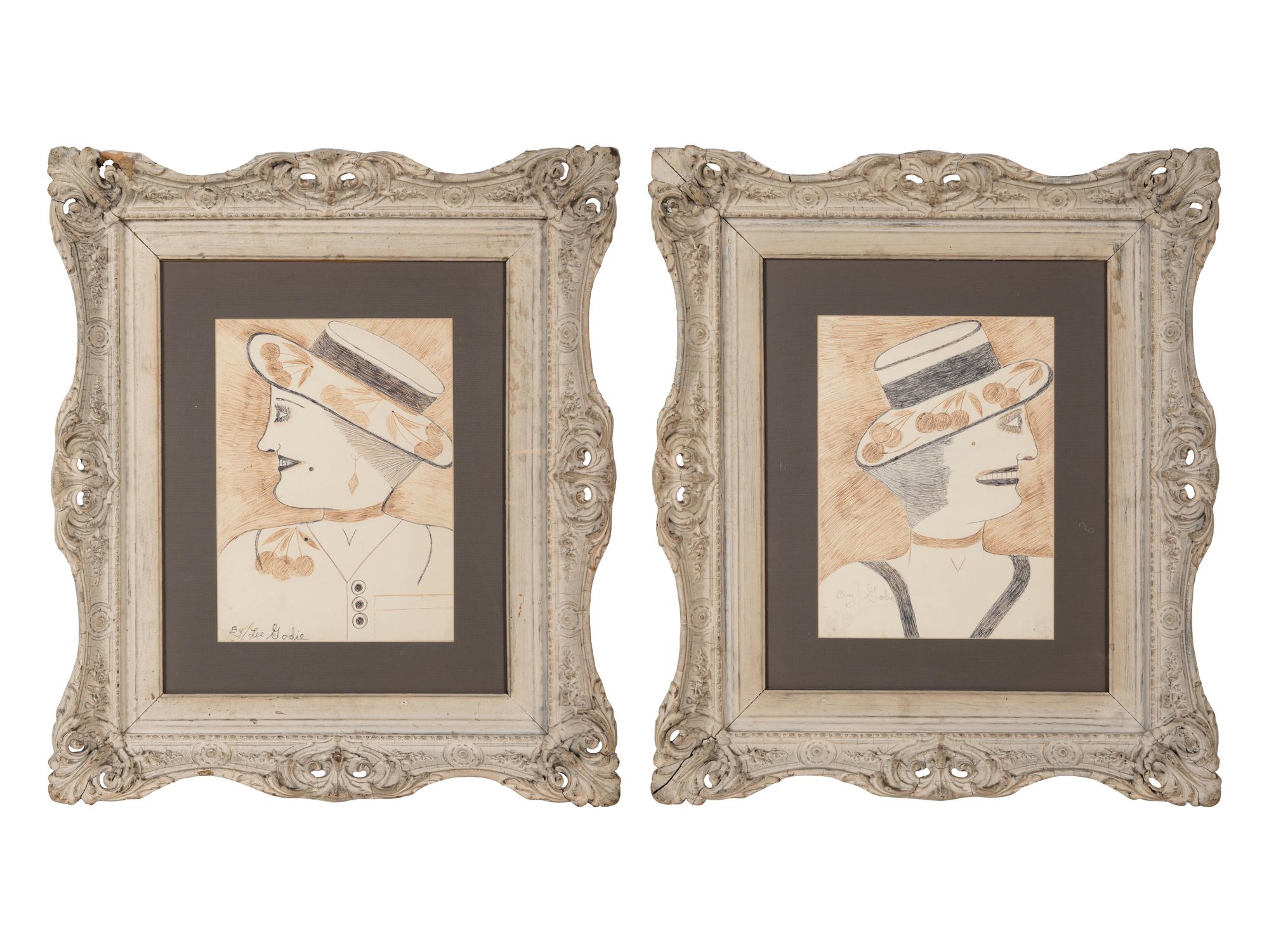 Personality and Personality (a pair of portraits)
