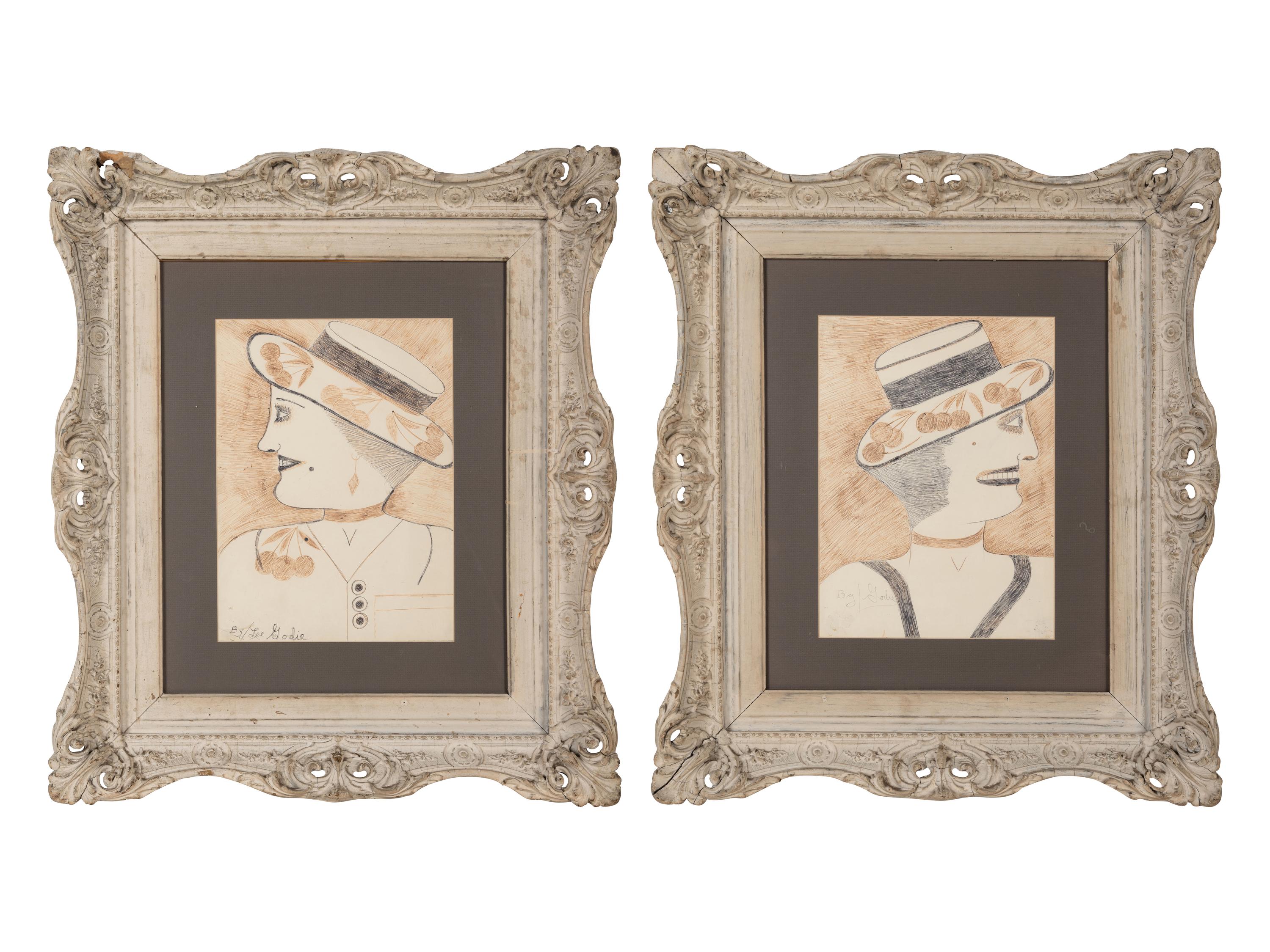 Personality and Personality (a pair of portraits)