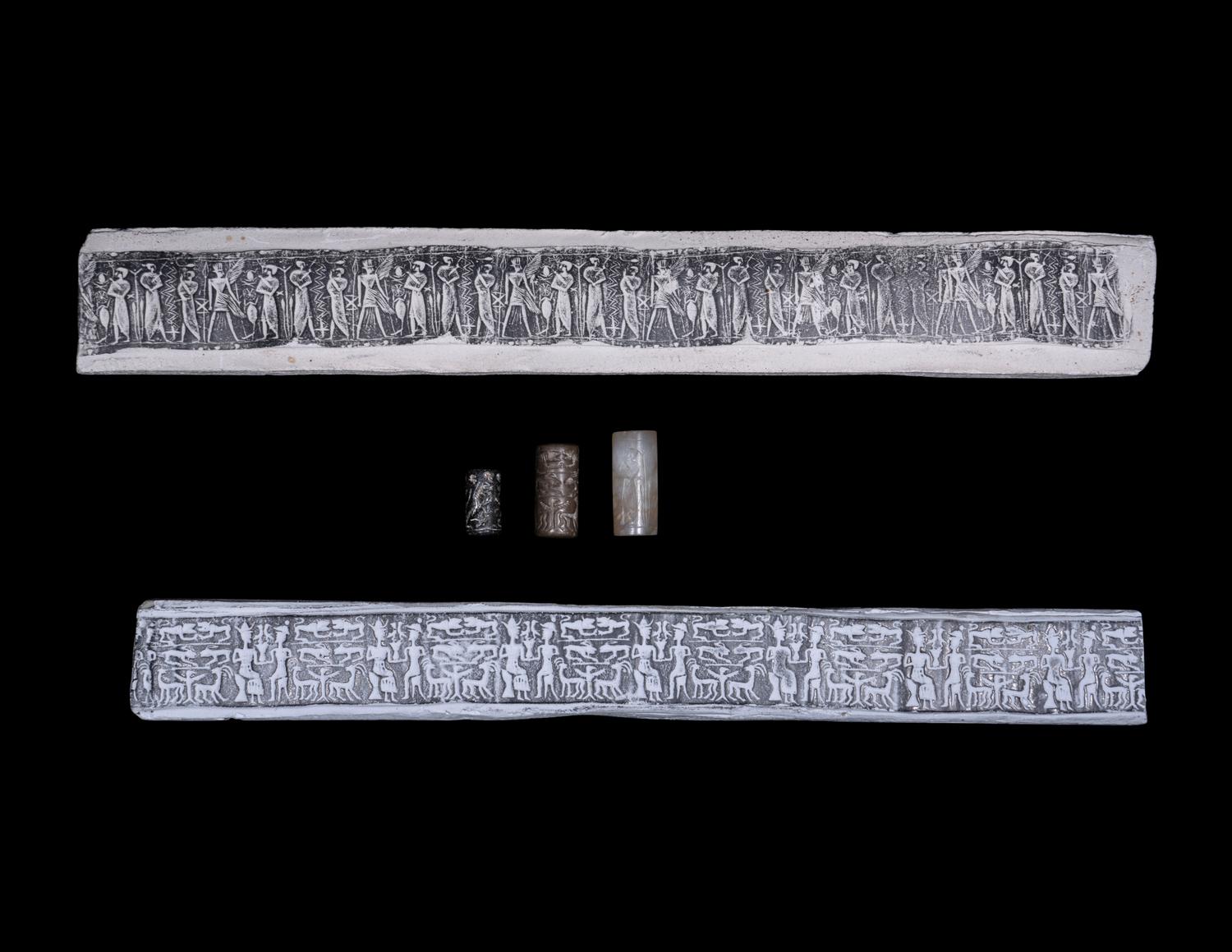 Three Mesopotamian Style Cylinder Seals