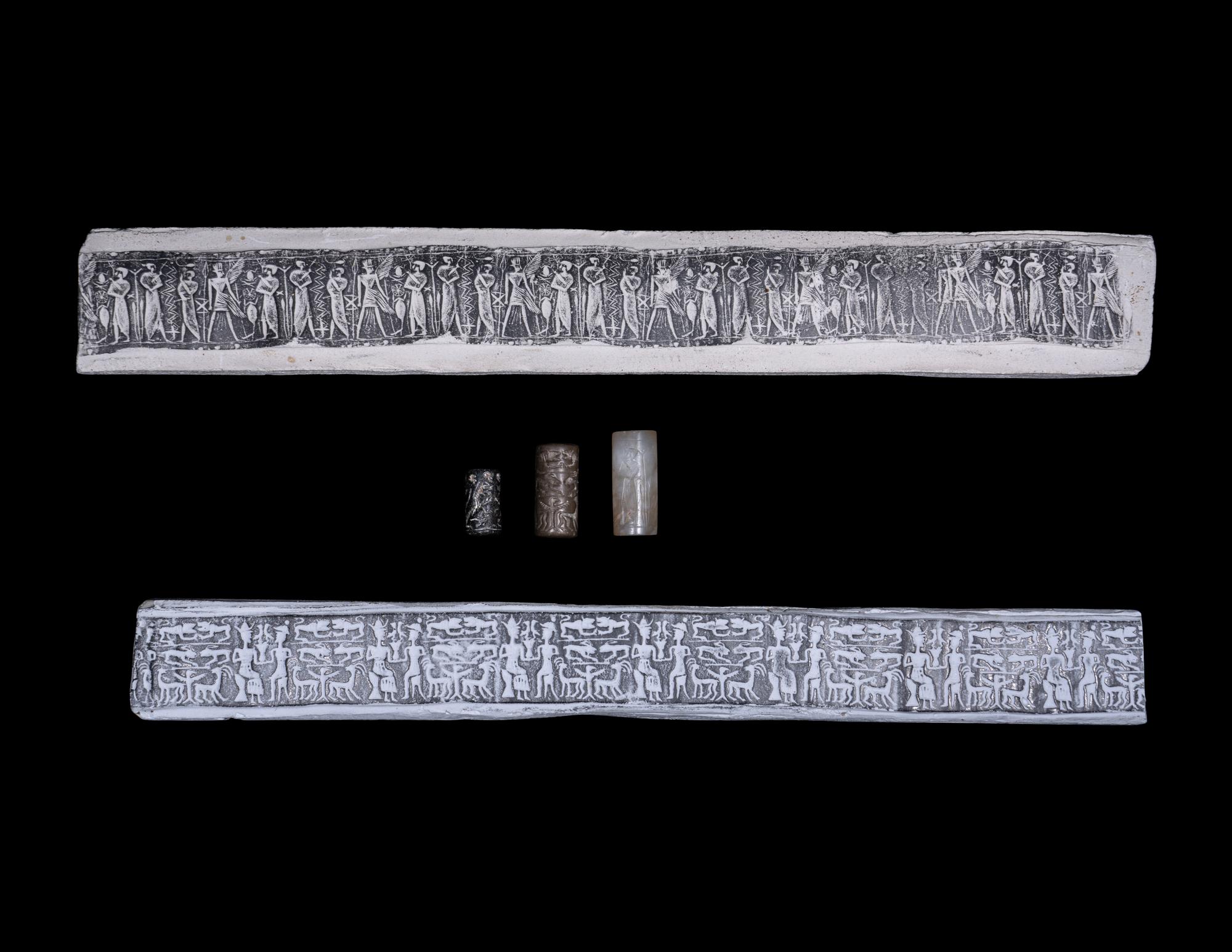 Three Mesopotamian Style Cylinder Seals