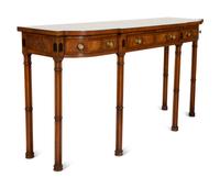 A Regency Style Mahogany Console Table