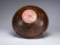 A Turned Burlwood Dough Bowl