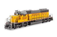A Polychrome HO-Gauge Missouri Pacific Diesel Locomotive