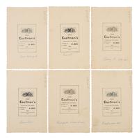 [INDIAN WARS]. A group of 21 cabinet cards of soldiers serving in the Dakotas, collected by Sergeant W.J. McDermott, 8th US Cavalry.
