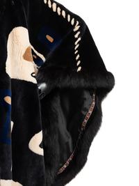 Revillon Fur Cape with design by Ford Ruthling, 1980-90s