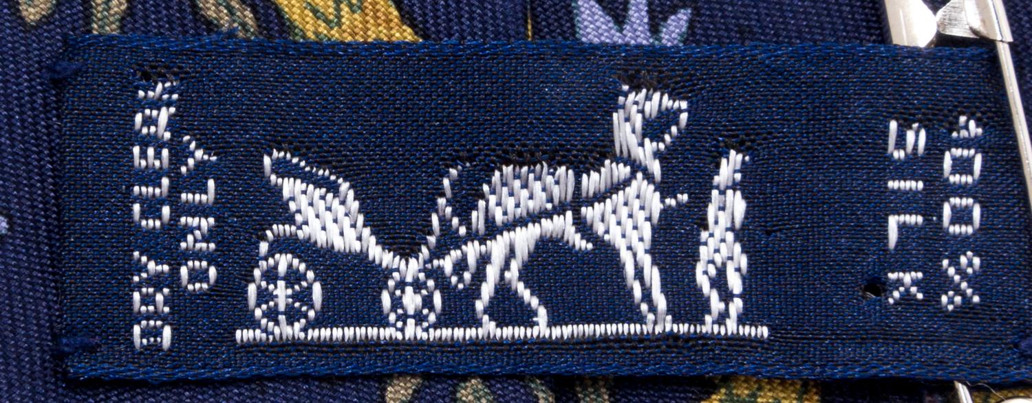 A Pair of Hermès Silk Ties,