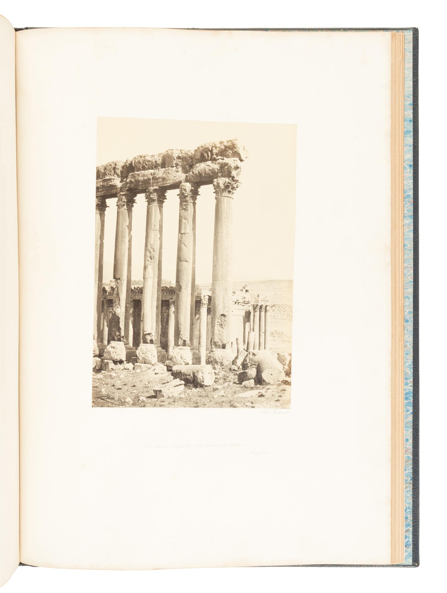 [TRAVEL & EXPLORATION]. FRITH, Francis (1822-1898). Egypt and Palestine Photographed and Described. London: James S. Virtue, [1858-1859].