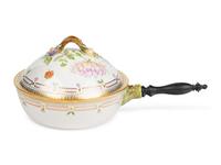 A Royal Copenhagen Flora Danica Porcelain Covered Vegetable Dish