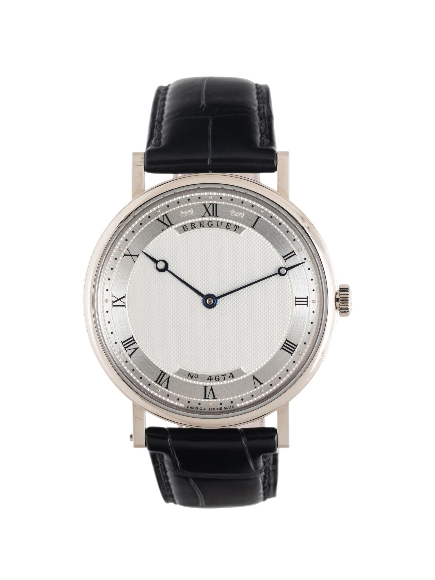 BREGUET, REF. 5157 18K WHITE GOLD WATCH