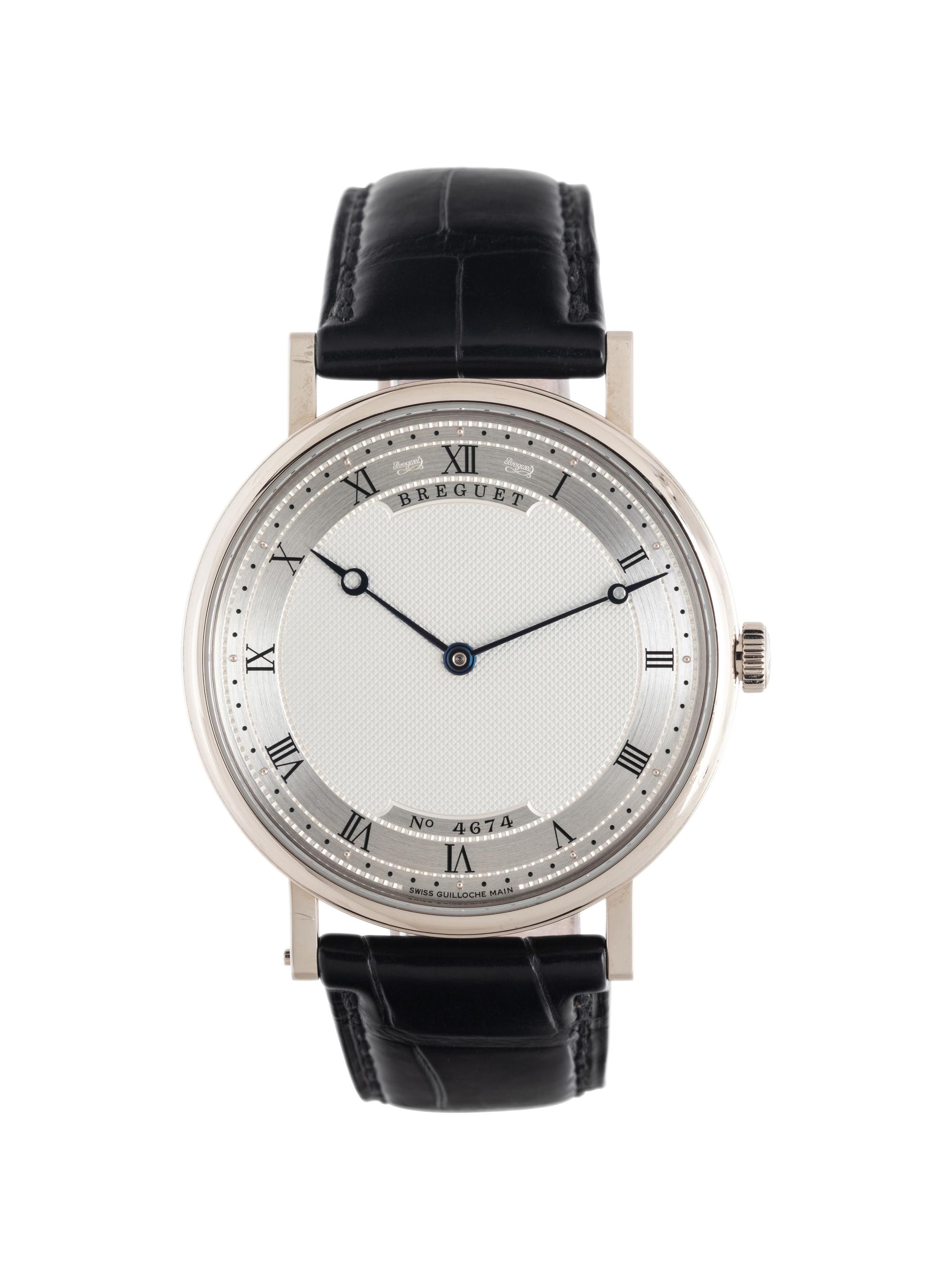 BREGUET, REF. 5157 18K WHITE GOLD WATCH