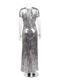 Naeem Khan Sequined Maxi Dress, 2010s