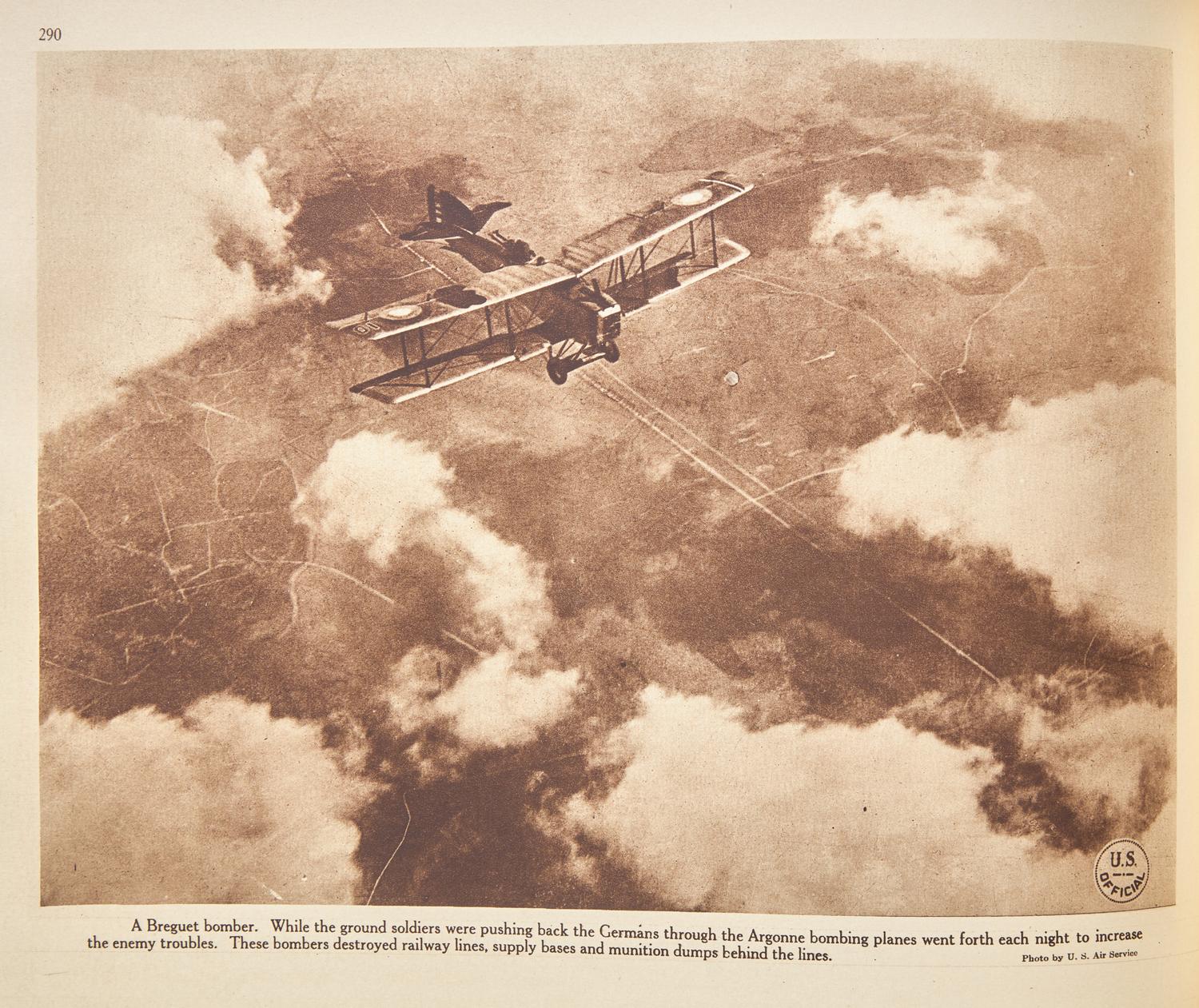 [Black Sun Press] [Crosby, Harry] Moore, William E., and James Russell. U.S. Official Pictures of the World War...