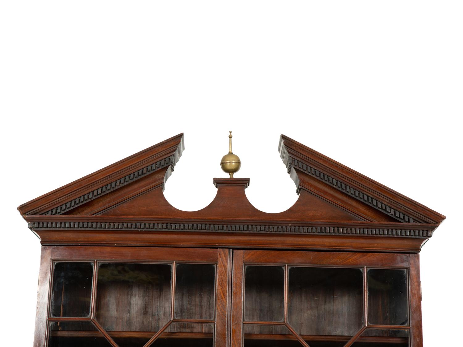 A George III Mahogany Secretary Desk
