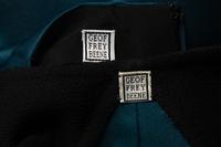 Geoffrey Beene Silk Ensemble with Reversible Coat