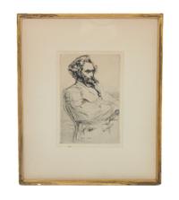 James Abbott McNeill Whistler, (American, 1834-1903), Drouet Sculpteur, 1859