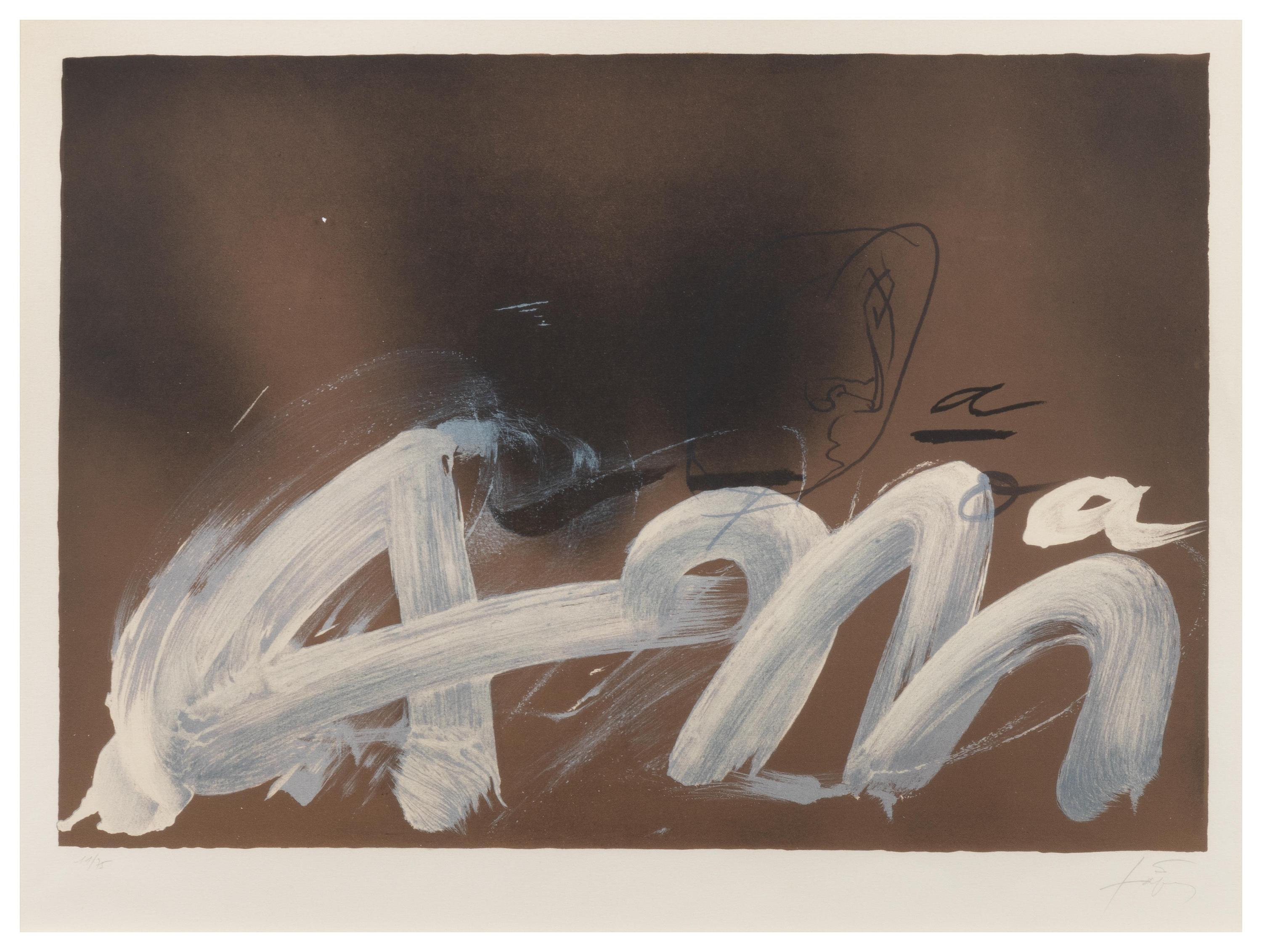 A.M . (from the portfolio Homage to Aimé and Marguerite Maeght )