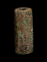 Three Egyptian Steatite and Faience Scarabs