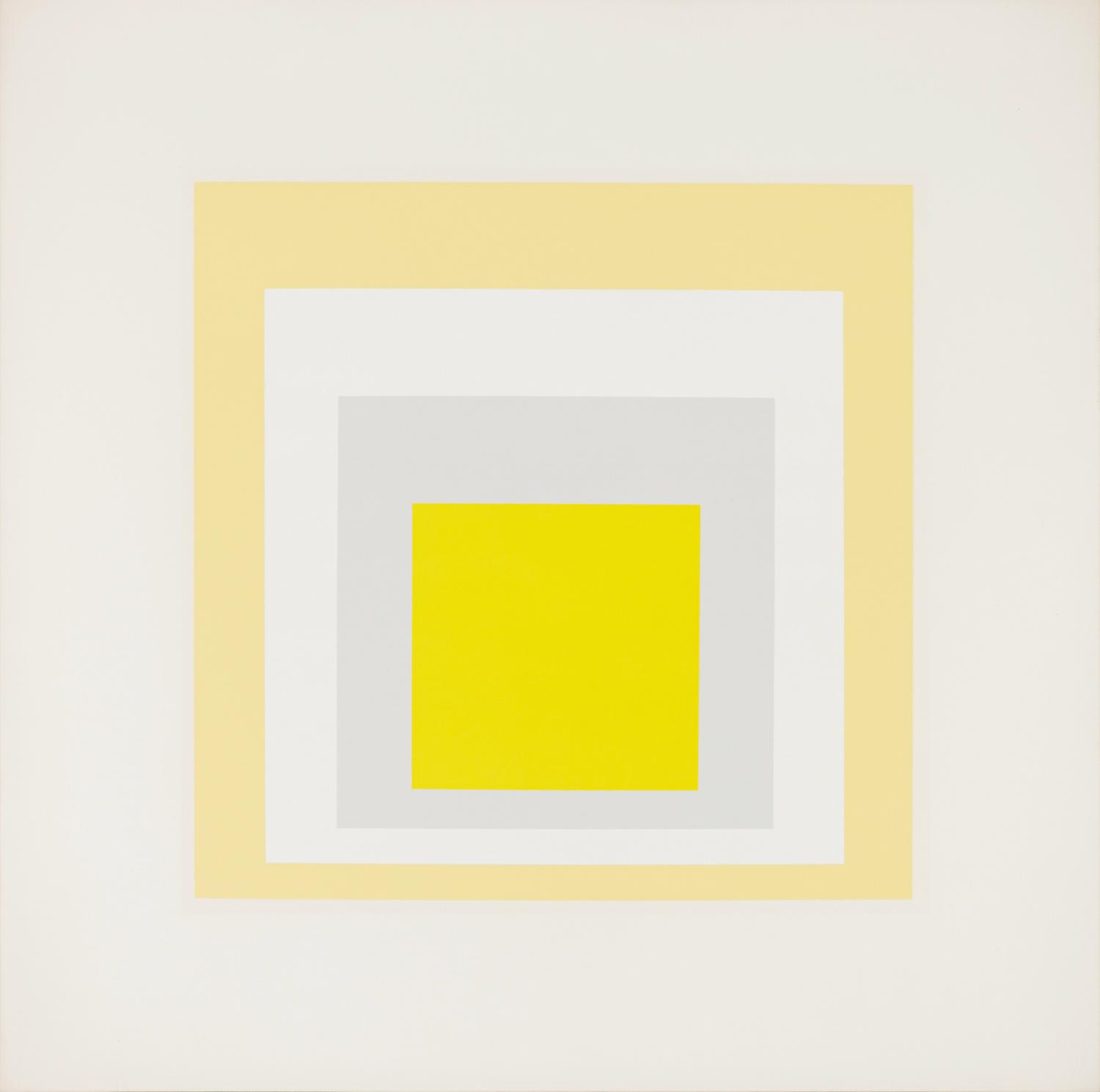 Josef Albers (American/German, 1888-1976) — Homage to the Square: Ten Works by Josef Albers, 1962