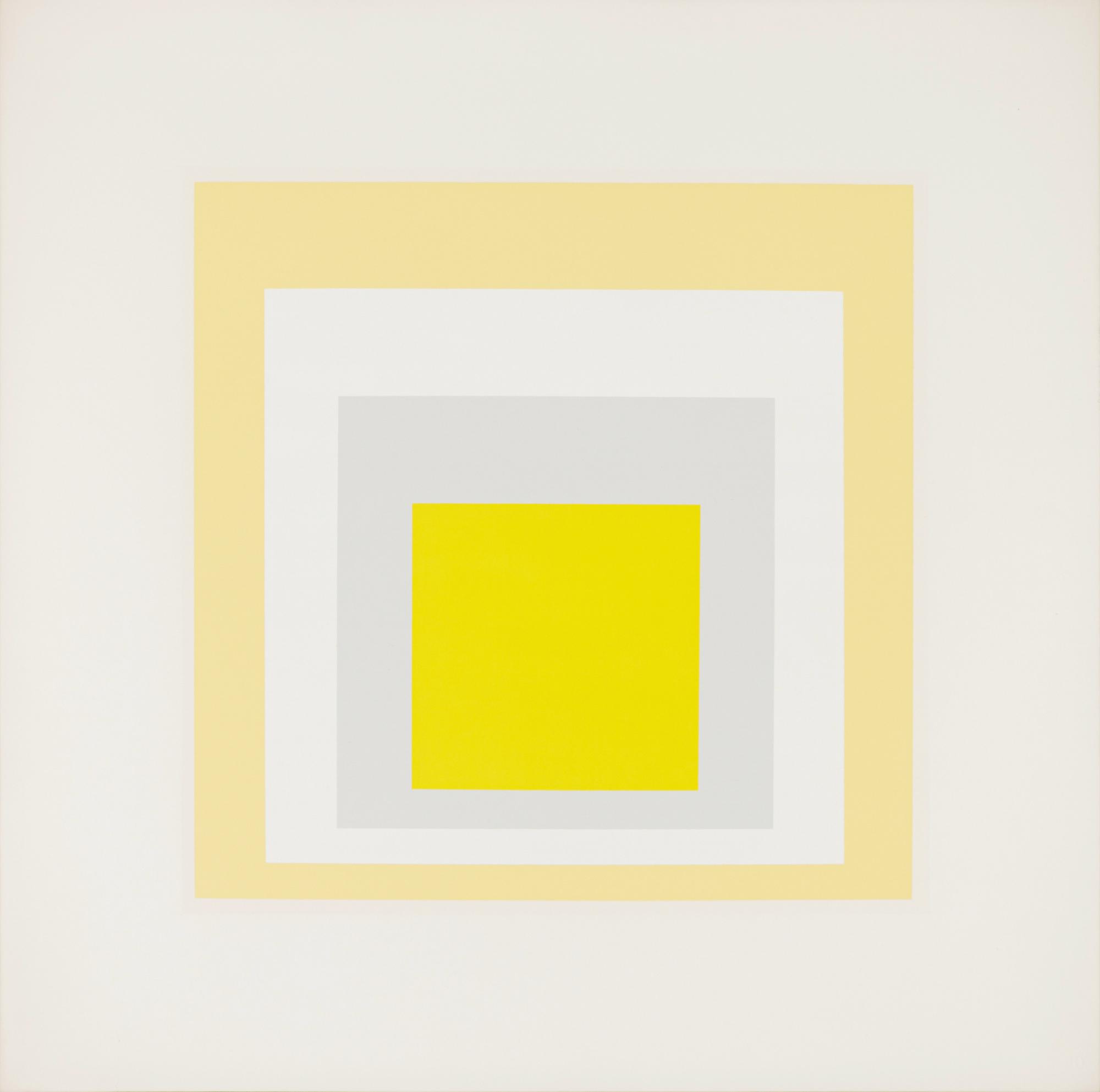 Josef Albers (American/German, 1888-1976) — Homage to the Square: Ten Works by Josef Albers, 1962