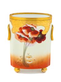 A Limoges Porcelain Cache Pot