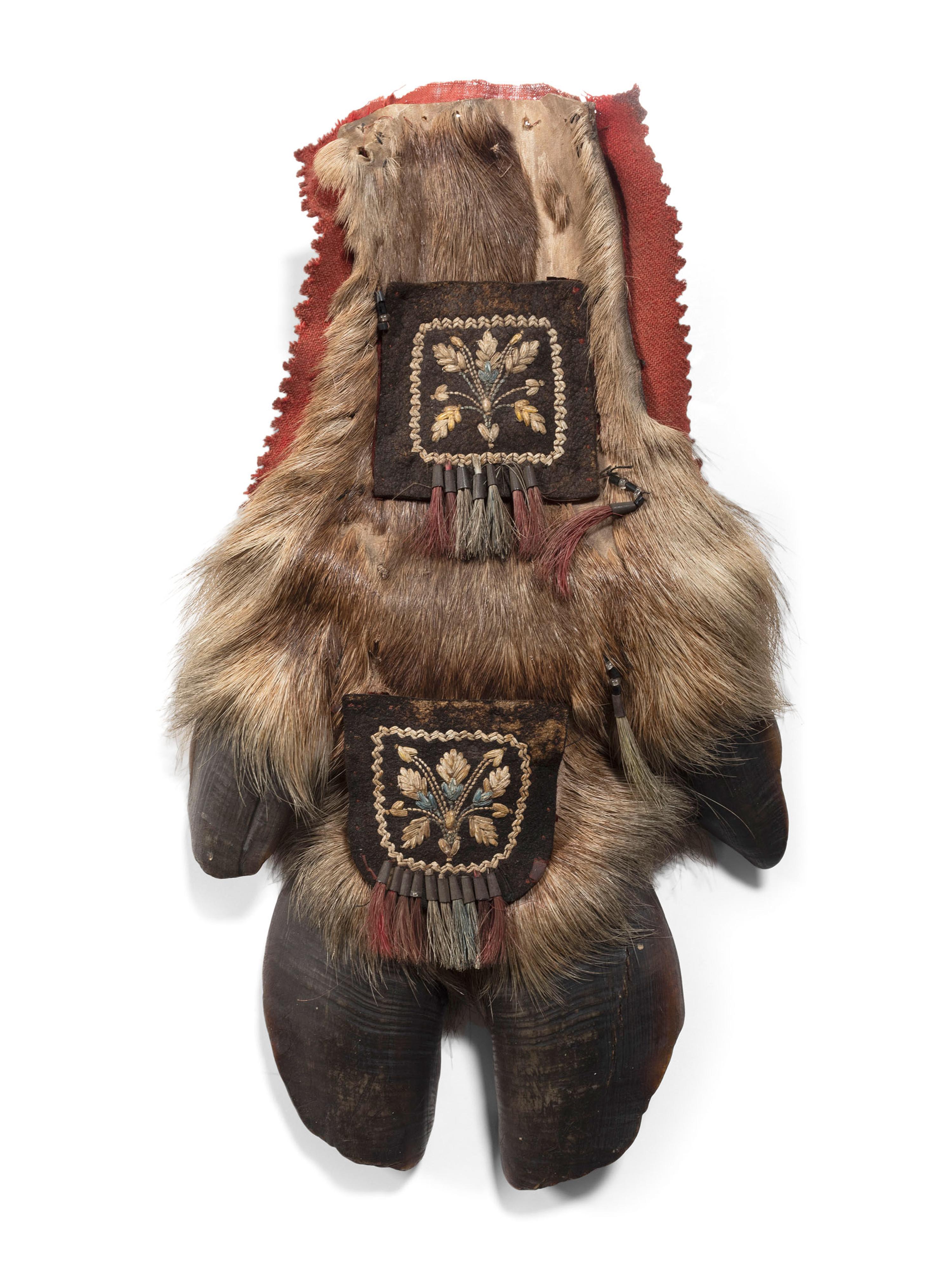 Huron Moosehair Embroidered Wall Hanging