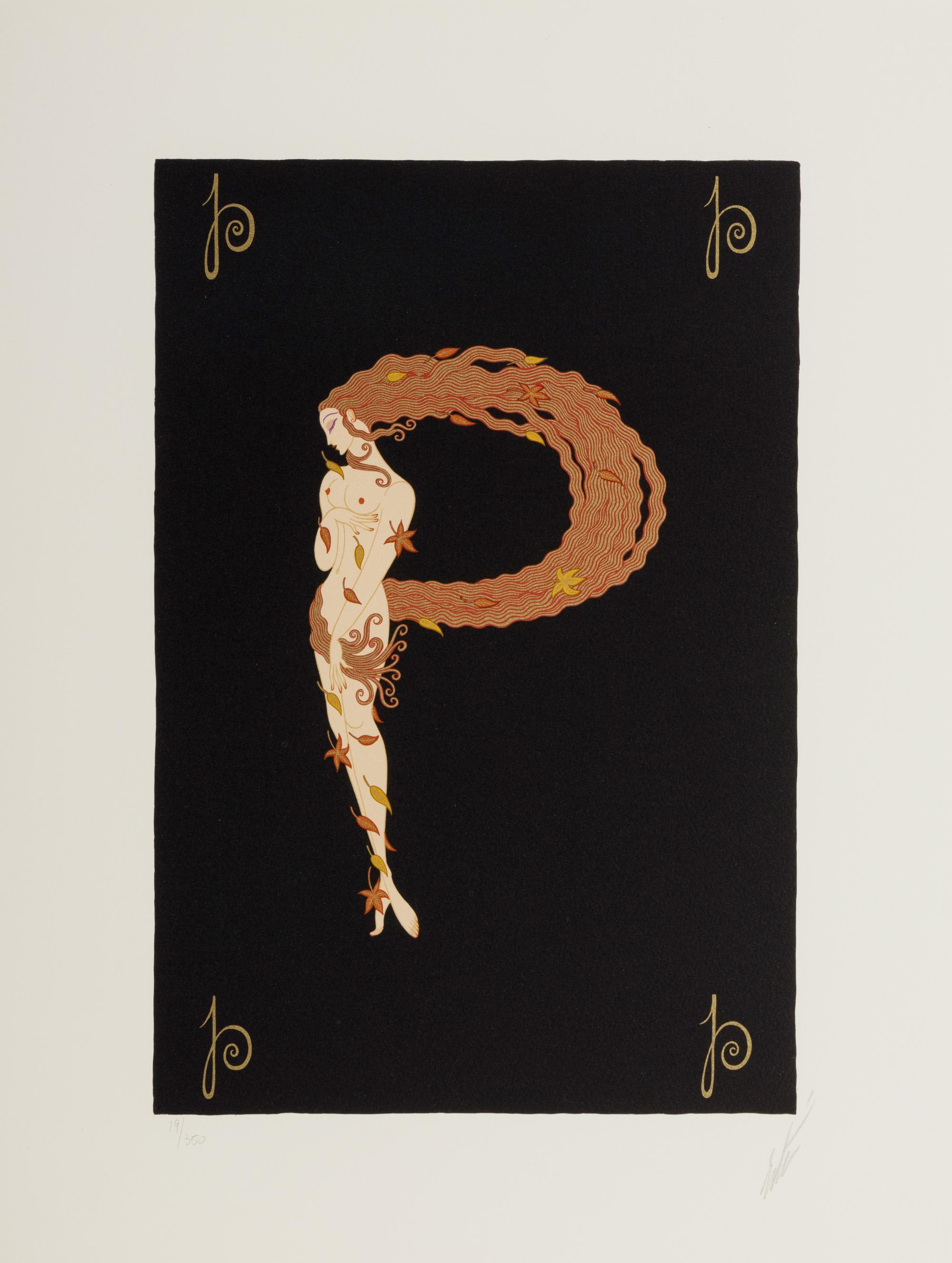 Six Alphabet Lithographs