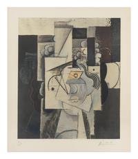 After Pablo Picasso, (Spanish, 1891-1973), Le Chapeau aux Raisins, c. 1960
