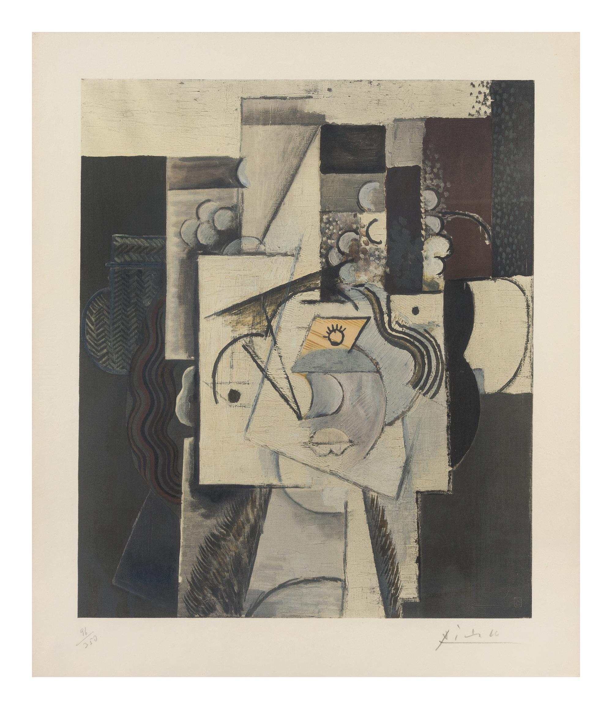 After Pablo Picasso, (Spanish, 1891-1973), Le Chapeau aux Raisins, c. 1960