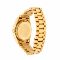 Rolex, Ref. 18038, 18K Yellow Gold 'Day-Date' Watch with Blue 'Vignette' Dial, with Box & Papers