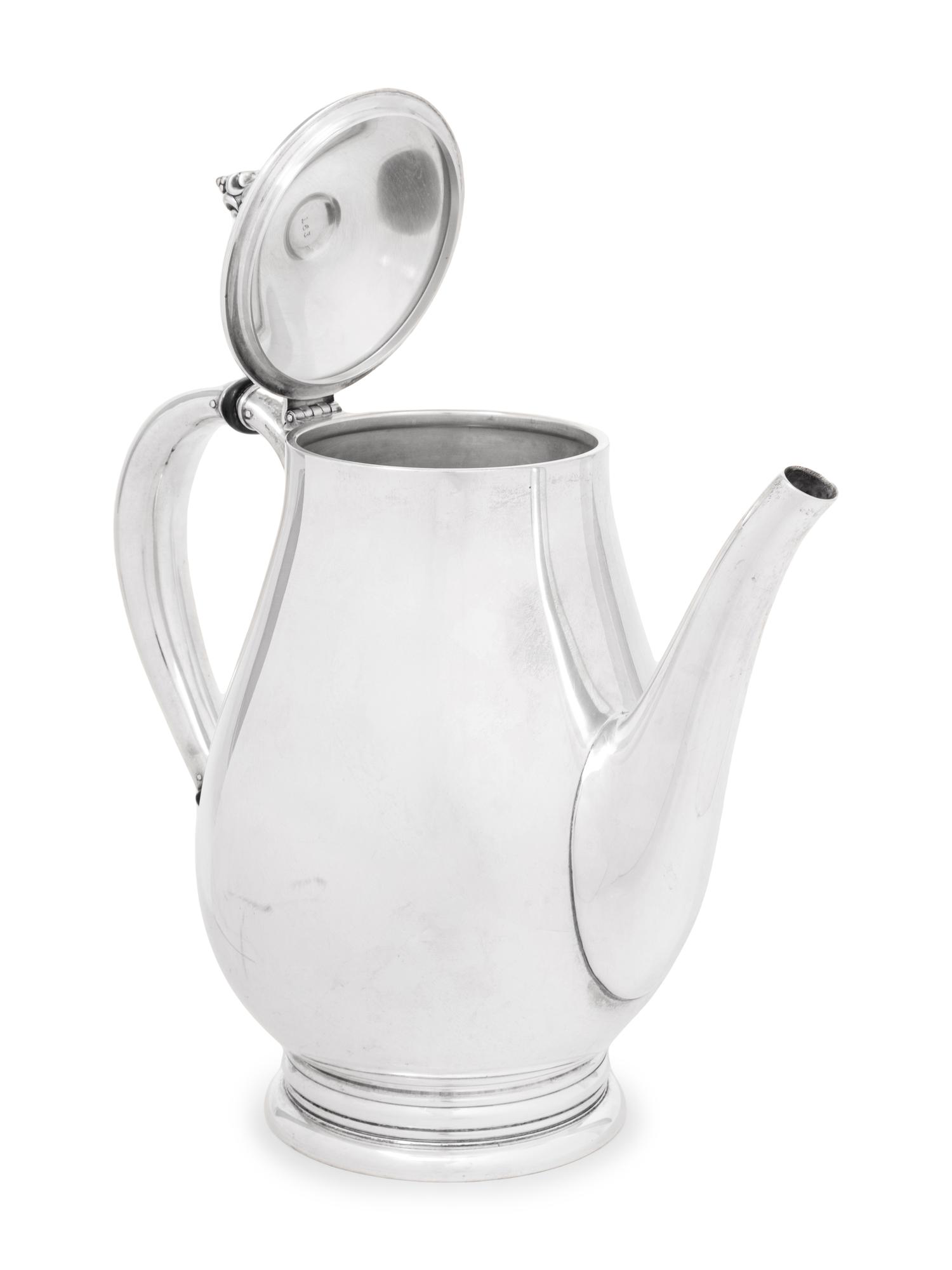 An American Silver Coffee Pot