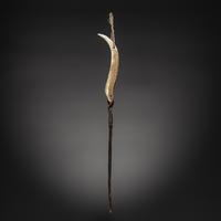 Mescalero Apache Elk Antler Quirt, Published
