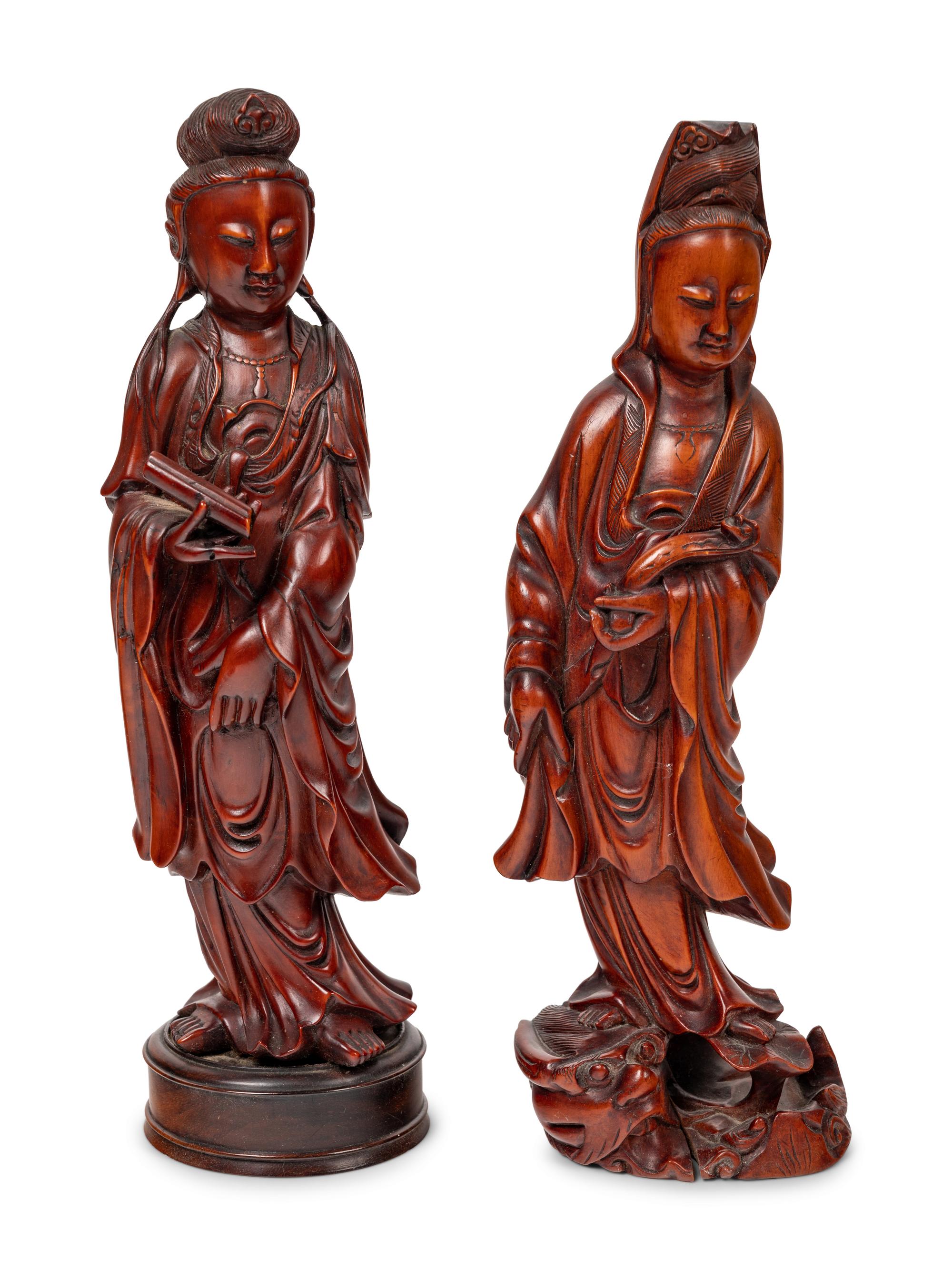 20 Asian Bronze Figures of Buddha and Guanyin