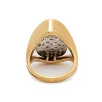 HERBERT ROSENTHAL, YELLOW GOLD AND DIAMOND RING