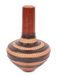 "Op Art" Pottery Jar