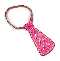 Sioux Quilled Hide Necktie