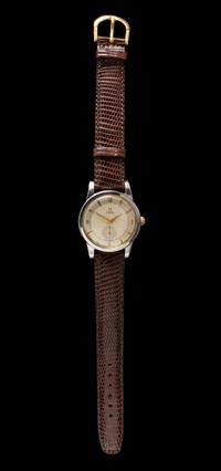 A Stainless Steel Ref. 2493-7 Wristwatch, Omega, Circa 1940's,