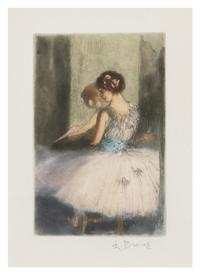 Seated Woman in Profile