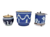 Two Wedgwood Jasperware Table Articles