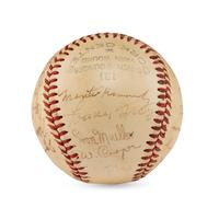 A 1948 New York Giants Team Signed Autograph Baseball (Beckett Authentication Services)