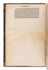 ZIEGLER, Jacob (1470-1549). Duplex Confessio Valdensium ad Regem Ungariae missa . Leipzig: Melchior Lotter for Heinrich Kuna, 1512.