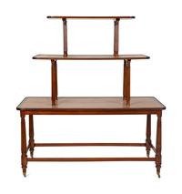 A Regency Satinwood with Rosewood Cross-Banding Three-Tier Etagere — 20th Century
