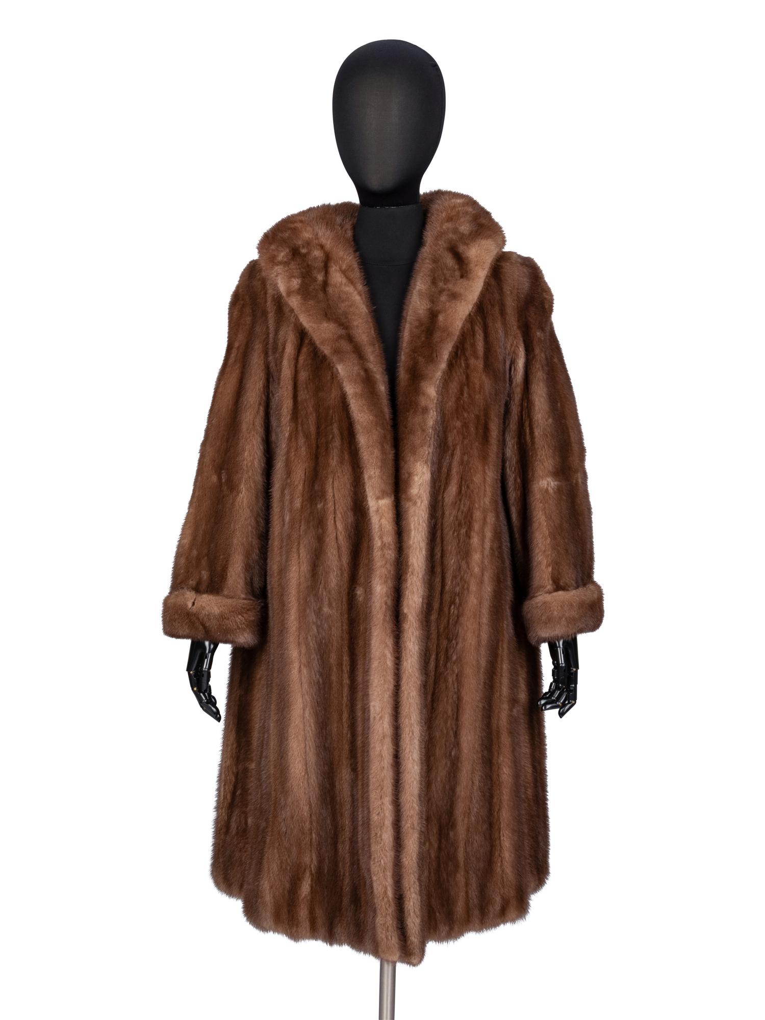 A Dein-Bacher of the Waldorf Astoria Mink Coat