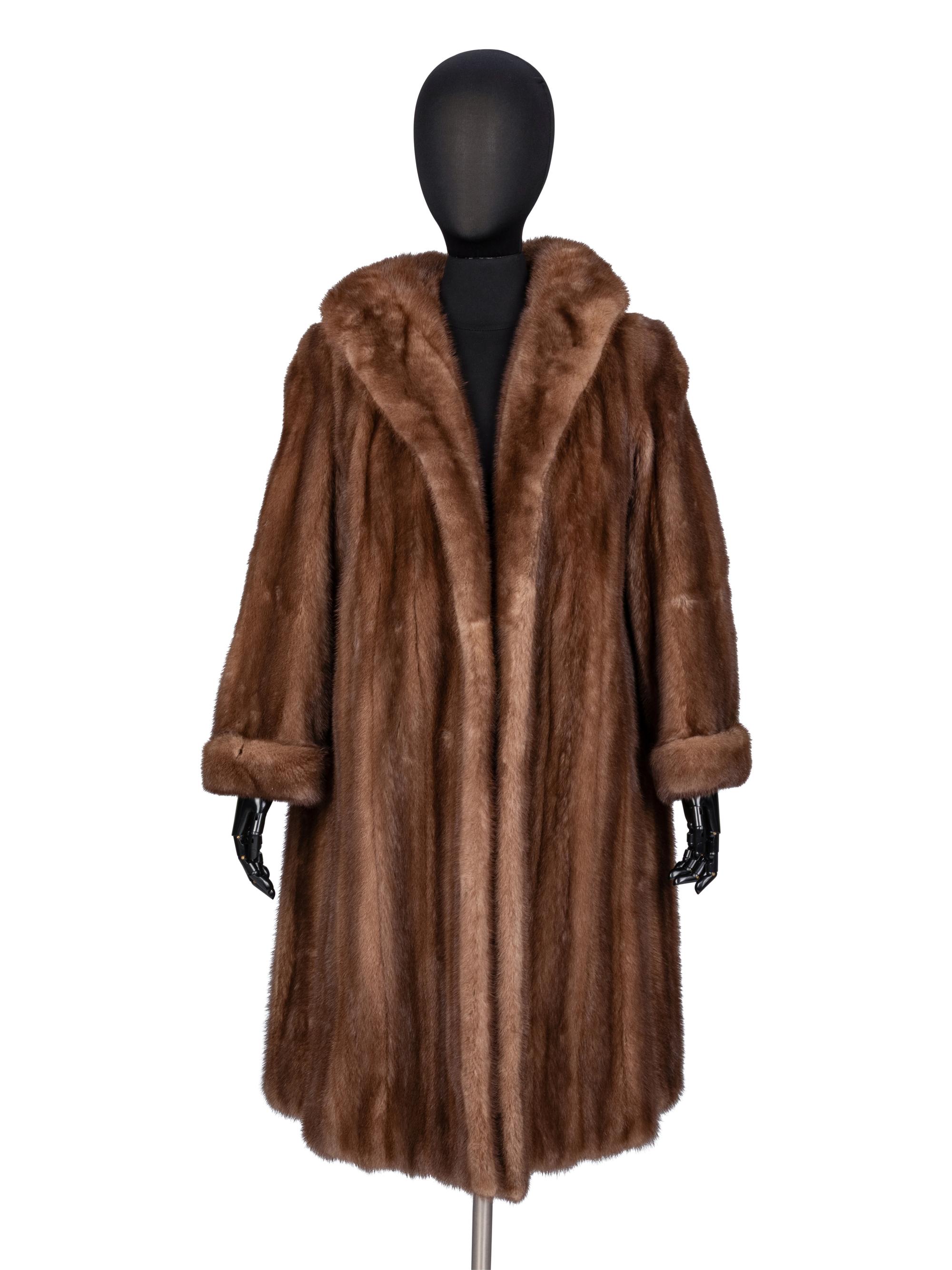 A Dein-Bacher of the Waldorf Astoria Mink Coat