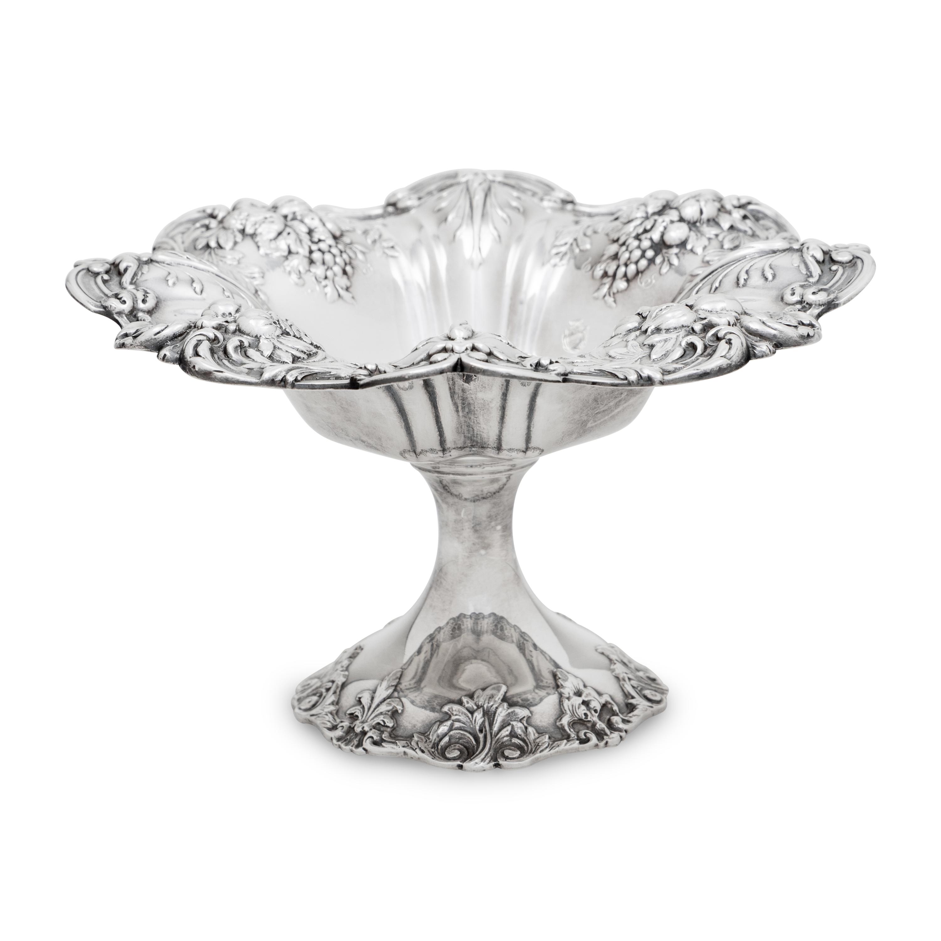 An American Silver Francis I Compote
