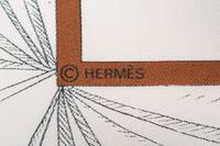 Four Hermès Items: Two 90cm Scarves and Two Ties