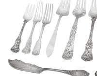 A Tiffany and Co. Olympian Silver Flatware Service