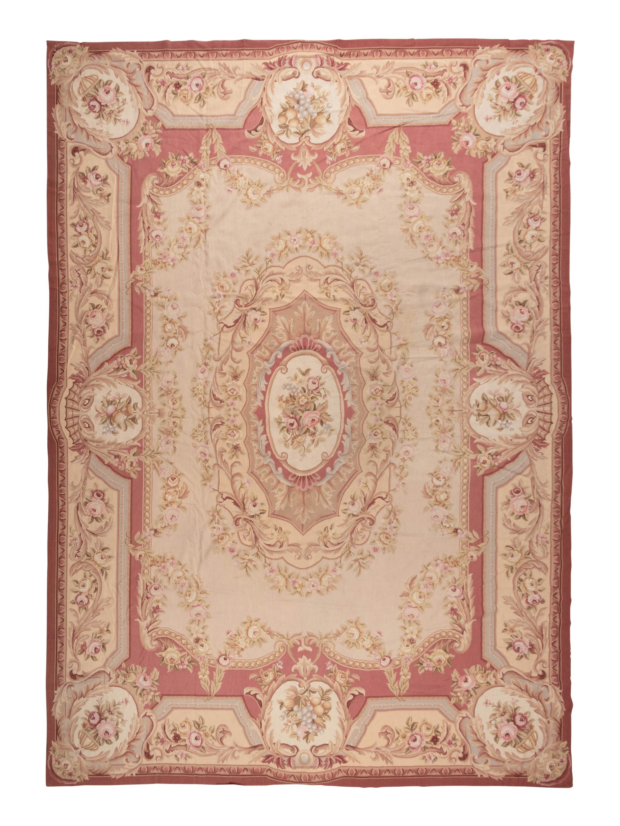 An Aubusson Style Needlepoint Rug