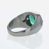 An 18K White Gold Ring