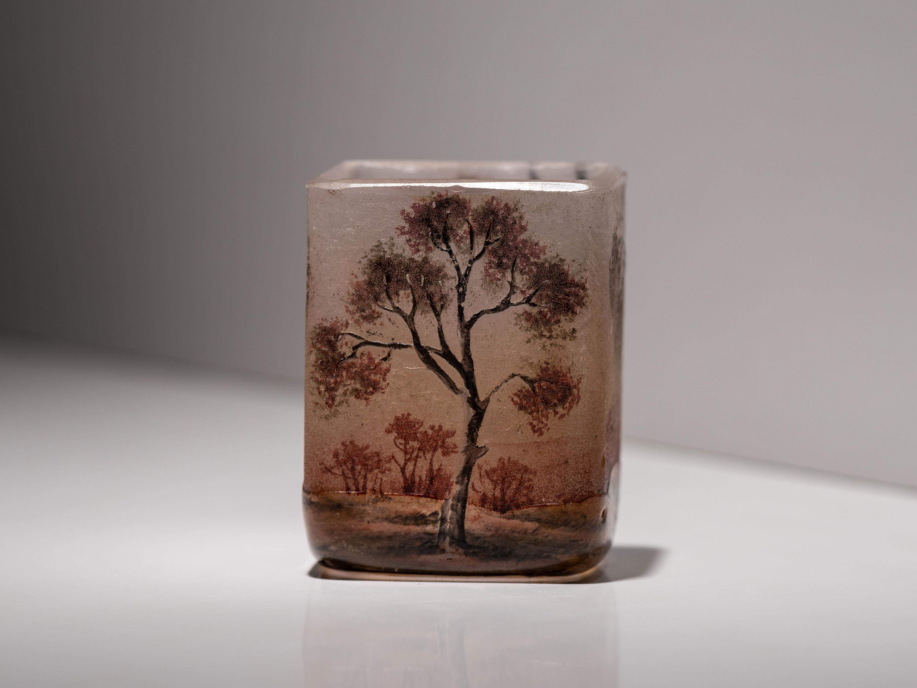 Scenic Miniature Vase