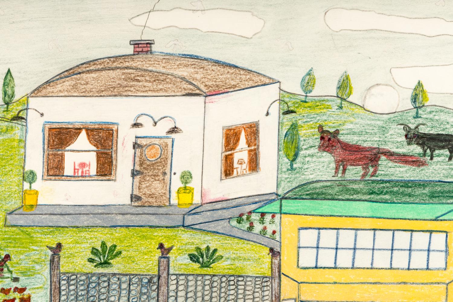 Untitled (Chicken Coop), 1970, Untitled (Tending Cattle), 1974 and Untitled (Wild Hare) , 1974 (three works)